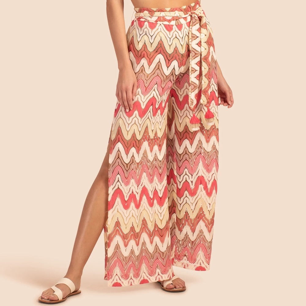 TRINA TURK Palisades Crochet Pants